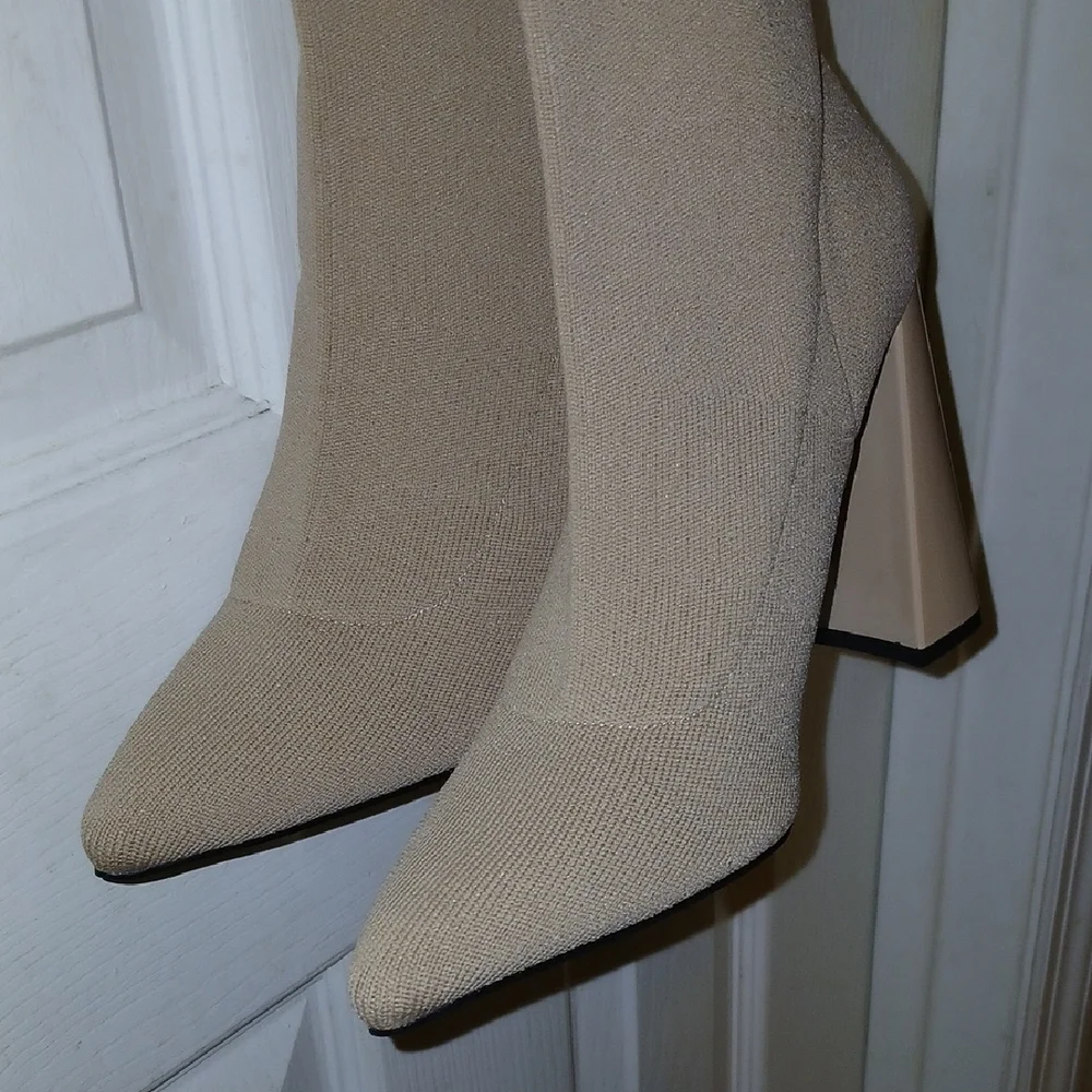 Elegant Tan Over-the-Knee Boots